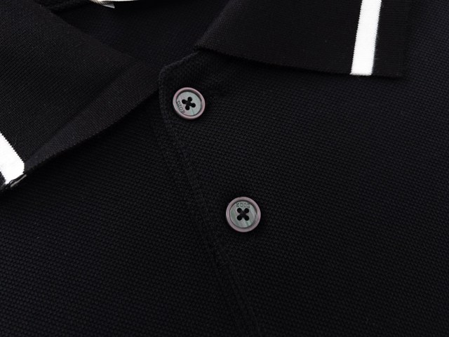 Dior專櫃迪奧2023SS新款刺繡Polo短袖T恤 男女同款 tzy2792